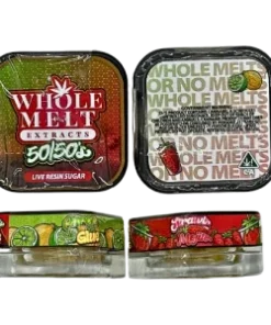 Whole Melt Extracts 50/50’s Live Resin Sugar “Citron Glue” & “Strawberry Mojito”