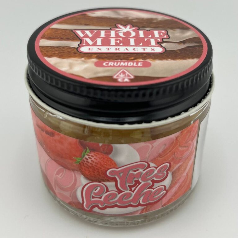 whole melt extracts tres leche crumble wax 768x768 1 Experience the unmatched flavor and potency of Whole Melts. At Whole Melts Official Store, we specialize in premium Whole Melt extracts, disposables, and live rosin vape carts made for smooth hits and long-lasting effects. Every product is crafted with high-quality cannabis extracts and strain-specific terpenes, giving you the perfect balance of flavor, aroma, and strength.